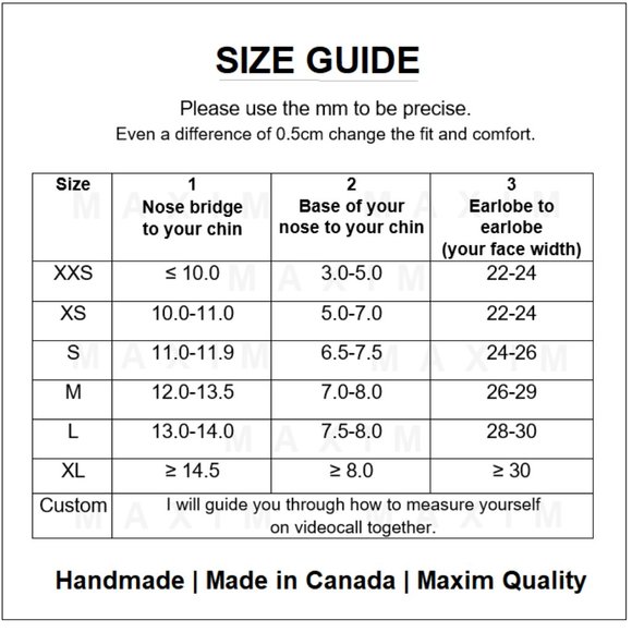 Electric Blue, Solid quality face mask - Picture 5 of 5